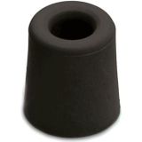 1x Stuks Deurstopper / Deurstoppers Rubber Zwart 4,8 X 3,7 cm - Deurbuffers / Deurbuffer