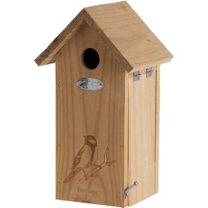Best for Birds Vogelhuisje - hout - Koolmees nestkastje - 30 cm - Vurenhouten vogelhuisjes - Vogelhuisjes