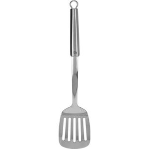 1x Bakspatel/bakspaan RVS 35 cm keukenbenodigdheden - Bakspanen