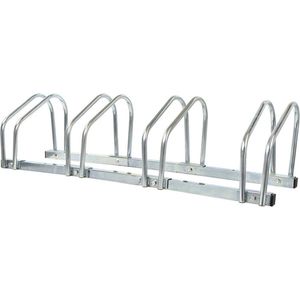 ProPlus Fietsenrek / fietsenstandaard voor 4 fietsen - 98 x 32 x 26 cm - fietsen stalling