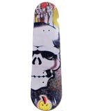 Skateboard met schedelprint voor kinderen 81 cm - Actief buitenspeelgoed - Skateboards