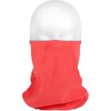 Multifunctionele morf sjaal zalm roze unikleur - Voor volwassen - Gezichts bedekkers - Maskers voor mond - Windvangers - Gezichtsmasker