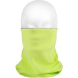 Multifunctionele morf sjaal neon groen unikleur - Voor volwassen - Gezichts bedekkers - Maskers voor mond - Windvangers - Gezichtsmasker