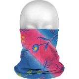 Multifunctionele morf sjaal gekleurde bloemen print voor volwassenen - Blauw/Roze/Groen - Gezichts bedekkers - Maskers voor mond - Windvangers