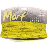 Multifunctionele morf sjaal geel met contour print - Voor volwassen - Gezichts bedekkers - Maskers voor mond - Windvangers - Gezichtsmasker