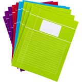 School schriften - 30x st - vrolijk gekleurd - A5 - lijntjes - lijntjesschriften - schoolschriftjes - Schriften