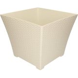 Bloempot - Wit - Keramiek