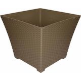 Bloempot - Wit - Keramiek