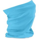 Multifunctionele morf sjaal lichtblauw unikleur -  Voor volwassen - Gezichts bedekkers - Maskers voor mond - Windvangers - Gezichtsmasker