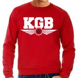 Kleding - Sweater - Rood - Katoen - KGB Logo