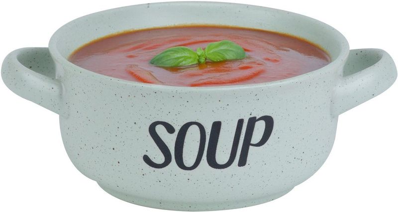 Cosy & Trendy Soepkom - groen - 13,5 cm - 470 ml