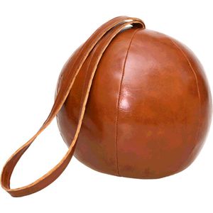 1x Deurstoppers Leer 16 X 14 cm - Huishouden - Woonaccessoires/Benodigdheden