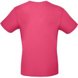 Fuchsia roze basic t-shirt met ronde hals voor heren - katoen - 145 grams - shirts kleding
