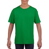Gildan - Basic T-shirt - Groen - Katoen - 145 grams