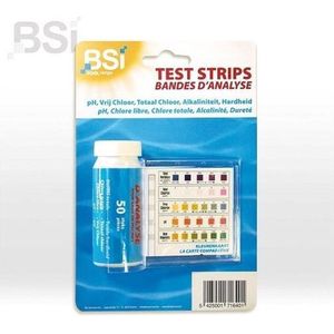 100x BSi Test strips voor zwembaden - waterkwaliteit controle - zwembadwater - PH meten