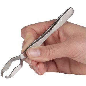 Tekentang - 3x stuks - 13 cm - teken verwijderen tang - tekenpincet - tekenverwijdertang - Tekentang