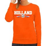 Bellatio Decorations - Holland - Sweater - Oranje - Voetbal met Wapen