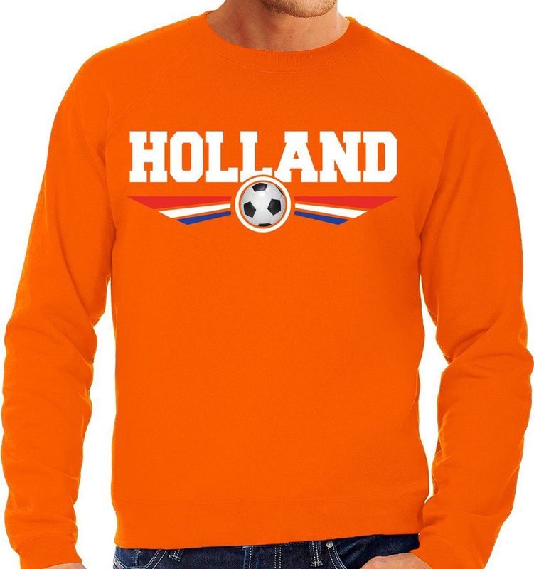 Holland - Voetbal Sweater - Oranje - Kleding - Wapen - EK / WK