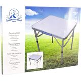 Inklapbare Camping Tafel - 60 X 45 cm - Verstelbare Hoogte - Tafel Voor Op de Camping / Vouwtafel