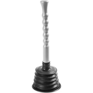 Hega Hogar Toilet/Gootsteenontstopper - Kunststof - Zwart/Grijs
