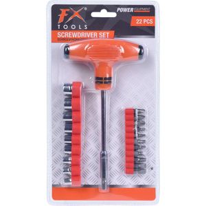 Schroevendraaierset / Schroevendraaiers / Bitset 22-delig - Gereedschapset Voor Klussen