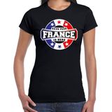 Bellatio Decorations - T-shirt - Zwart - Have Fear France Is Here - Frankrijk Supporter