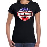 T-Shirt - Zwart - 100% Katoen - HAVE FEAR UNITED STATES IS HERE