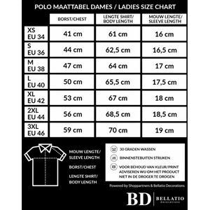 Oranje supporter polo t-shirt Holland met zwarte leeuw oranje dames - Koningsdag EK WK