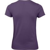 T-shirts - Paars - Set van 2 - Basic - Ronde Hals - Katoen - 145 grams