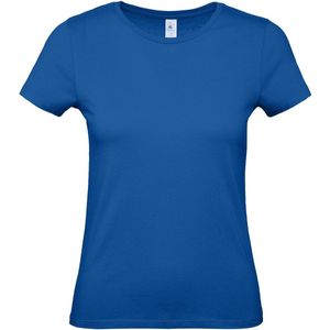 B&C - T-shirt - Blauw - Katoen - Set van 2