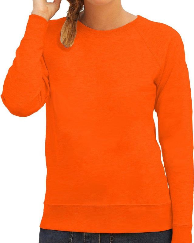 Fruit of the Loom - Basic Sweater - Oranje - Katoen