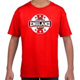 Bellatio Decorations - Have Fear England Is Here - T-shirt - Rood - Katoen