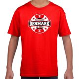 T-shirt - Rood - Katoen - Have Fear Denmark Is Here