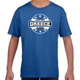 Bellatio Decorations - T-shirt - Blauw - 100% Katoen - Voor Kinderen