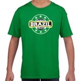 Bellatio Decorations - T-Shirt - Groen - Katoen - Voor Kinderen