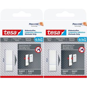 Tesa - Powerstrips - Wit - Kunststof - 18 Stuks