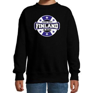 Have Fear - Finland Is Here - Sweater - Zwart - Kids - Sterren Embleem