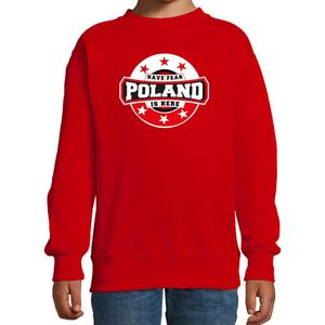 Bellatio Decorations - Sweater - Rood - Polen Supporter - Kinderen