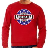 Have Fear - Australia Is Here - Sweater - Rood - Heren - Australie Supporter
