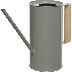 Decoris gieter - voor binnen/buiten - antraciet grijs - zink - 1,3 liter