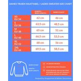 Bellatio Decorations - Sweater - Blauw - Have Fear Scotland Is Here - Dames