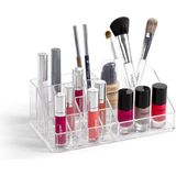 Make-up Organizer/Houder - 13 X 22 X 8 cm - 15-vaks - Organizers/Opbergbakken Voor Make-up