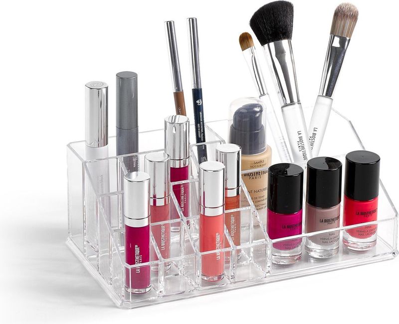 Make-up Organizer/Houder - 13 X 22 X 8 cm - 15-vaks - Organizers/Opbergbakken Voor Make-up