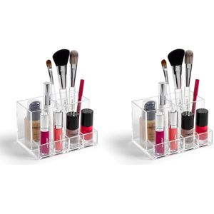 Make-up Organizer - Transparant - Kunststof - 7-vaks