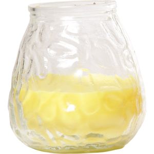 Citronella lowboy tafelkaars - 10 cm - 40 branduren - citrusgeur