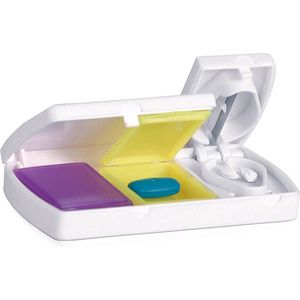 Comfort Aid - Pillendoos - Wit - Kunststof - 2-vaks