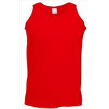 Fruit of The Loom - Singlet - Rood - Katoen