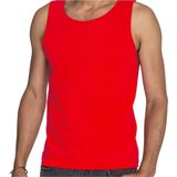 Fruit of The Loom - Singlet - Rood - Katoen
