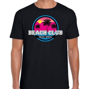 Ibiza - Zomer T-shirt - Zwart - 100% Katoen