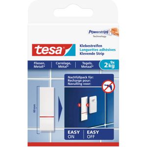 18x Powerstrips zelfklevend tegels en metaal Tesa - Tape (klussen)